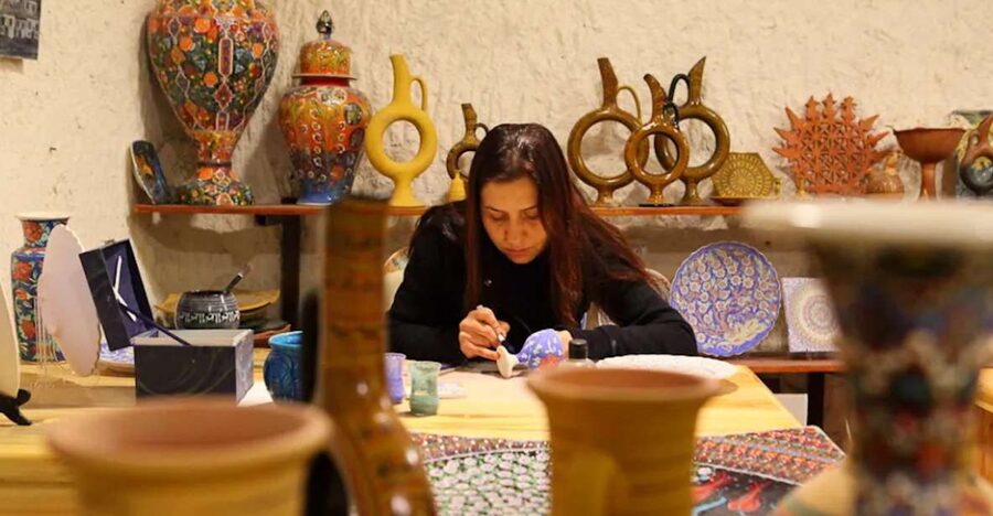 Cappadocia: Pottery Workshop - Arriving at Kybele Boutique Ceramic in Avanos