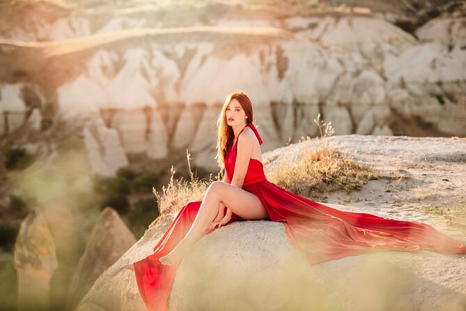 Cappadocia Private Flying Dress & Hot Air Balloon Photoshoot - Flying dress sunrise magic in Göreme (and what makes it work)