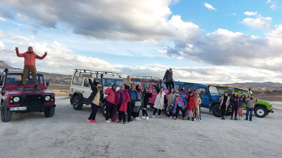 Cappadocia: Private Jeep Tour with Sunrise or Sunset Options - Photo help, music, and the champagne moment at the end