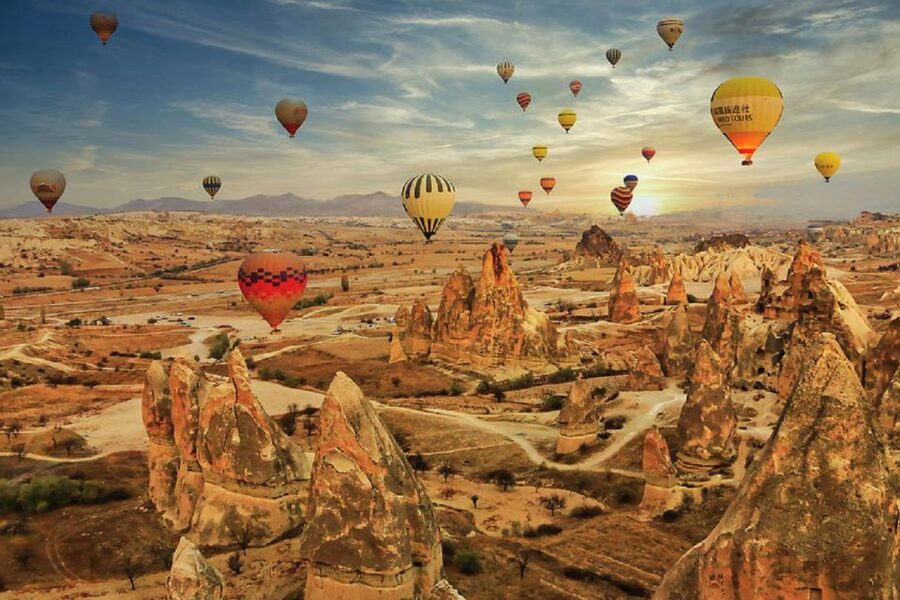 Cappadocia: Red Tour and Sunrise Balloon Tour - Pasabag, Monks Valley: fairy chimneys and why monks loved them