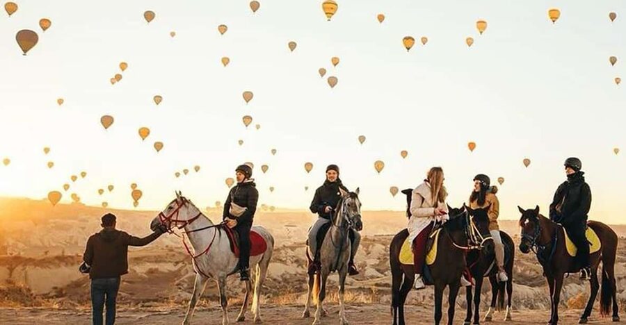 Cappadocia's Sunrise Horseback Riding - Pickup, ranch setup, and why the small-group size matters