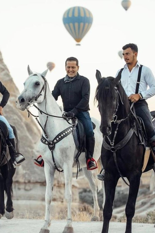 Cappadocia's Sunrise Horseback Riding - Rose Valley: the first light hits differently on horseback