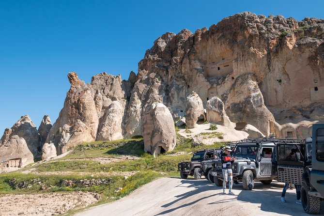Cappadocia: Sunrise and Sunset Jeep Safari - Ibrahimpaşa Bridge and Babayan Cave-Stone Views