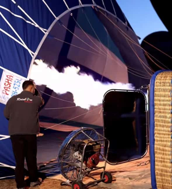 Cappadocia: Sunrise Hot Air Balloon Flight - Watching the balloon inflate, the moment it turns real