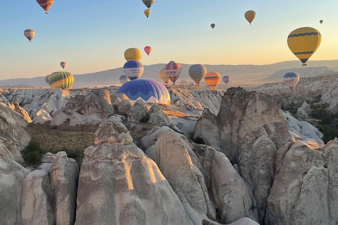 Cappadocia Sunrise Hot Air Balloon Flight / Discovery Balloons - Optional Stop: Göreme Town Center, Cave Houses, and Cave Hotels