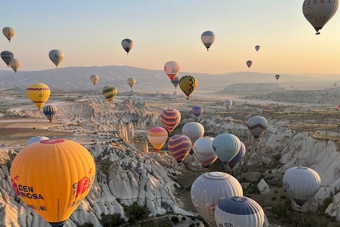 Cappadocia Sunrise Hot Air Balloon Flight / Discovery Balloons - Landing, Certificates, and the Celebration Moment