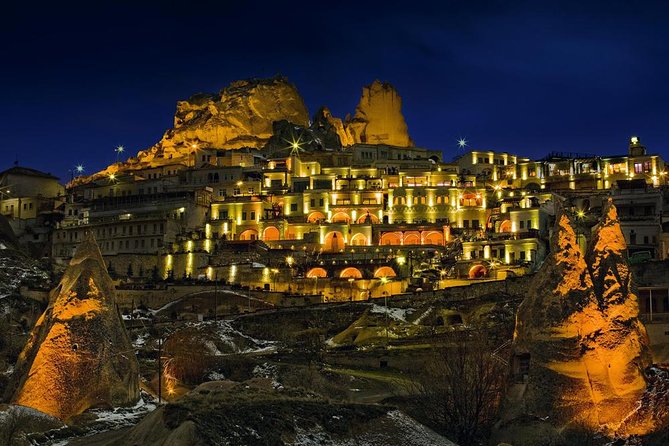 Cappadocia Sunset and Night Tour with Dinner - Uçhisar Castle and the Final Scenic Views on the Way