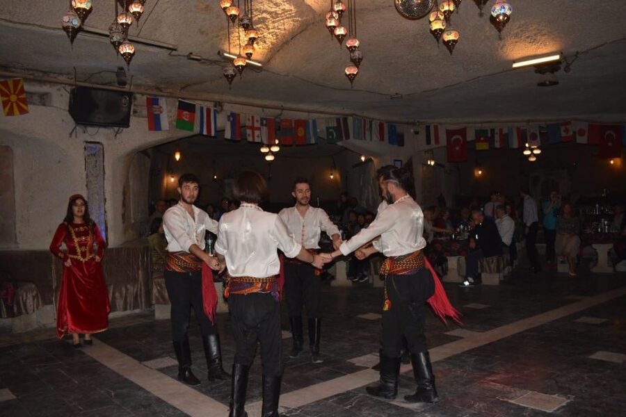 Cappadocia: Traditional Turkish Performance Night with Drink - The show lineup: folklore dances, fire, drums, and the knife dance
