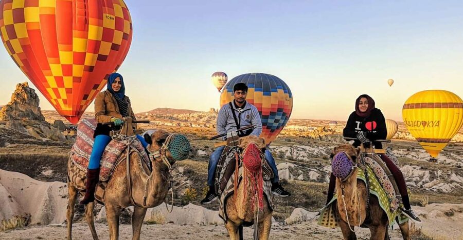 Cappadocia: Valleys Highlights Camel Tour with Hotel Pickup - Red Valley, Rose Valley, and Meskendir Valley: what each stop is doing for your photos