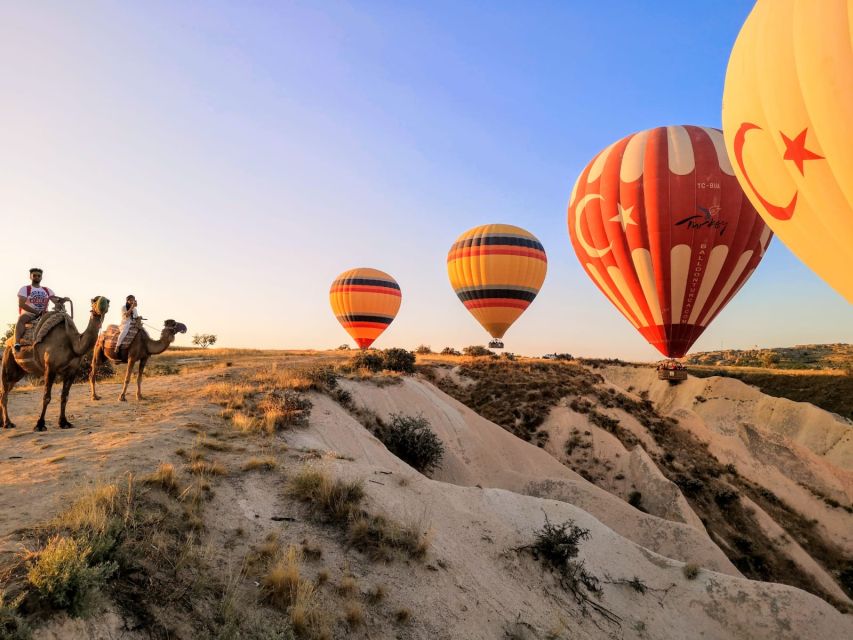 Cappadocia: Valleys Highlights Camel Tour with Hotel Pickup - Sunrise, daytime, or sunset, and how to choose your best light