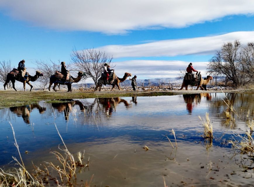 Cappadocia: Valleys Highlights Camel Tour with Hotel Pickup - Hotel pickup, timing, and what 1 to 1.5 hours feels like