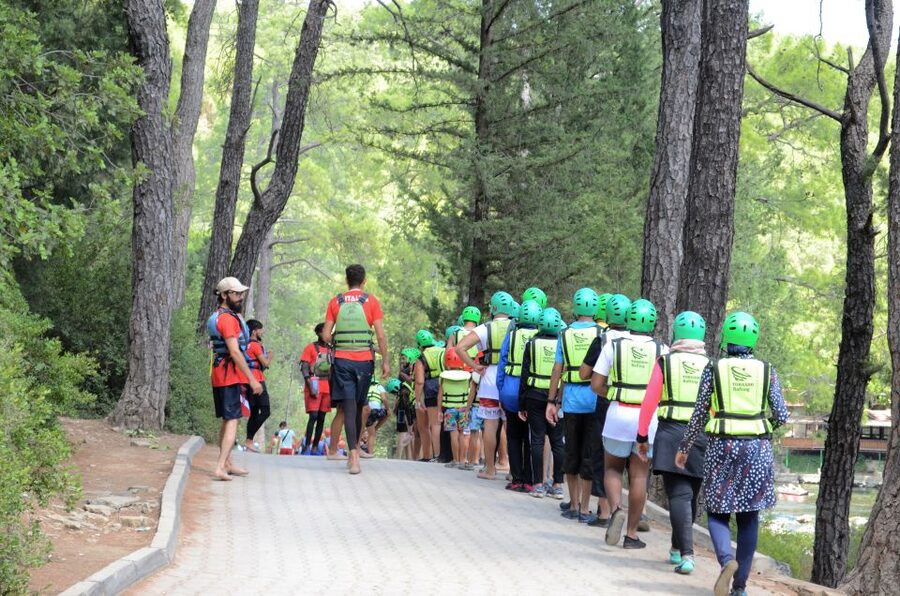 City of Side/Alanya: Koprulu Canyon Rafting Tour with Lunch - Koprulu Canyon Rafting: what the day feels like