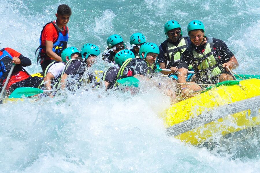 City of Side/Alanya: Koprulu Canyon Rafting Tour with Lunch - Cold water body rafting: the quick shock before the rapids