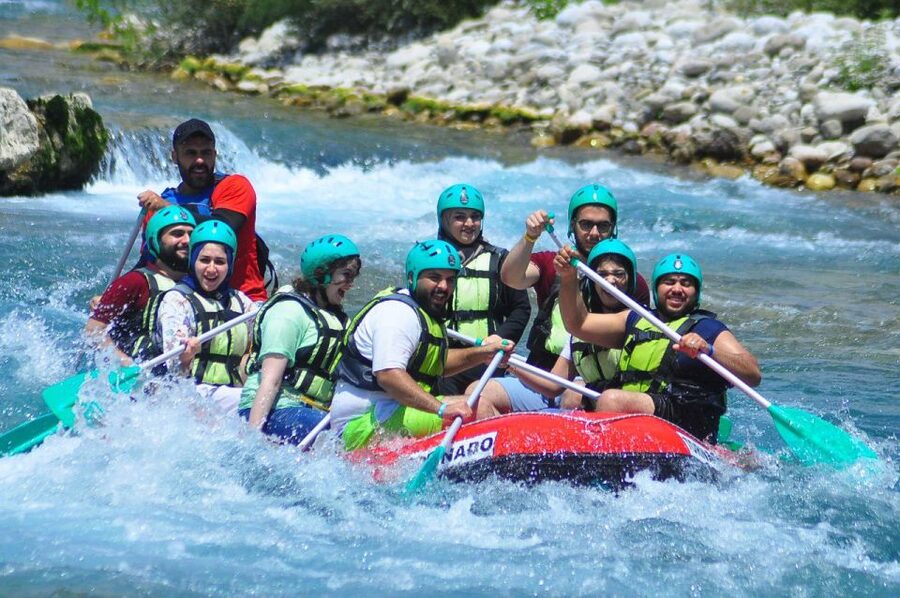 City of Side/Alanya: Koprulu Canyon Rafting Tour with Lunch - Finishing at the restaurant and getting lunch by the river
