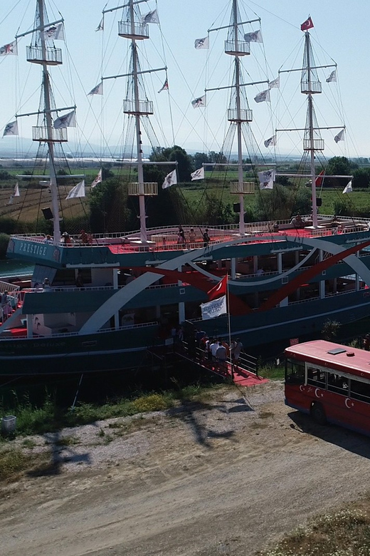 City of Side: Boat Tour on the Manavgat River w/ Bazaar Trip - Manavgat Strait scenery, from river life to the Mediterranean meeting point