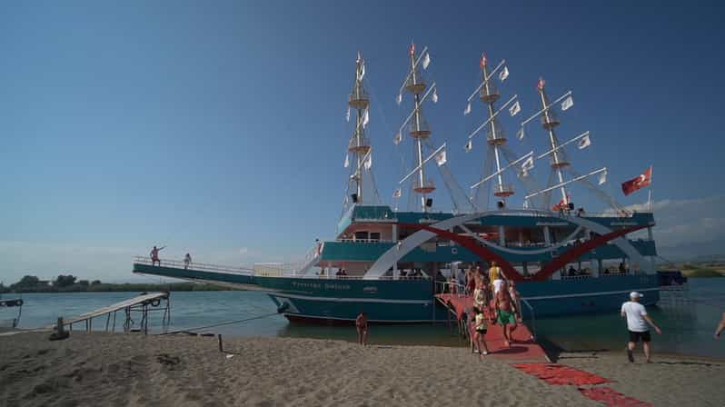 City of Side: Boat Tour on the Manavgat River w/ Bazaar Trip - The 3-floor boat experience, practical comfort over fancy fluff