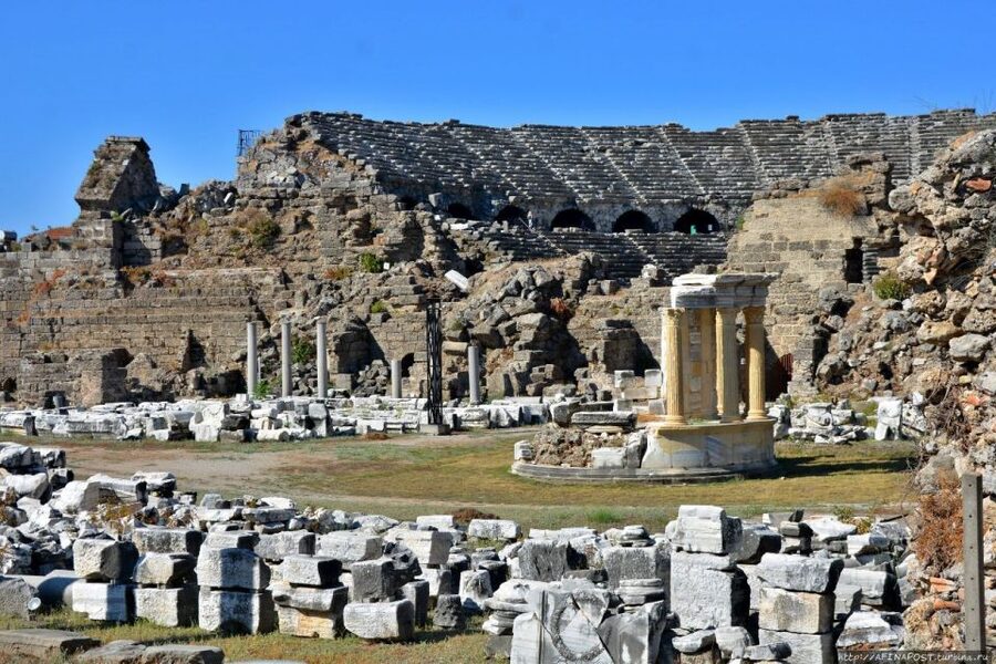 City of Side: Eagle Canyon w/ Optional Selge or Rafting Tour - Lunch by the river, then Selge’s Roman theatre (optional but worth choosing)