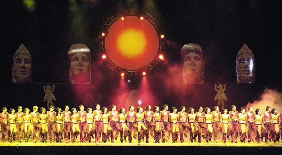 City of Side: Fire of Anatolia Dance Show Ticket & Transfer - The Fire of Anatolia at 9:00 pm: Turkish Folklore Dance in a Real Amphitheater