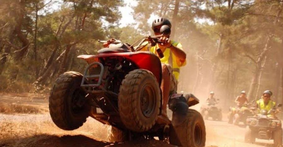 City of Side: Forest Quad-Bike Tour with Hotel Transfers - The exact rhythm: pickup, training, ride, and back to Side