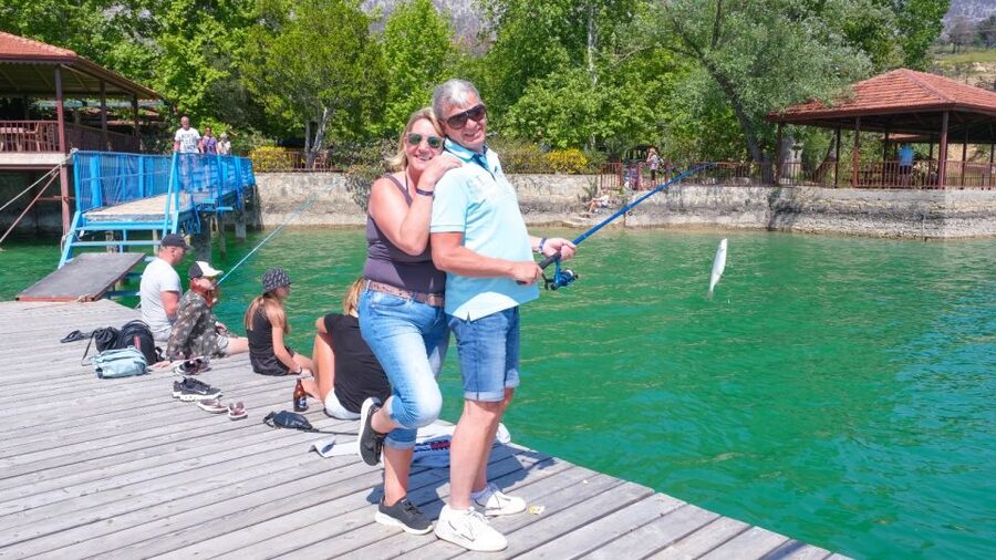 City of Side: Green Lake Boat and Cabrio Bus Tour - Green Lake boat trip and swim time: make this the main event