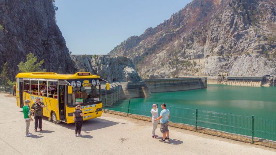 City of Side: Green Lake Boat and Cabrio Bus Tour - Orange garden tasting: the sweet, local ending
