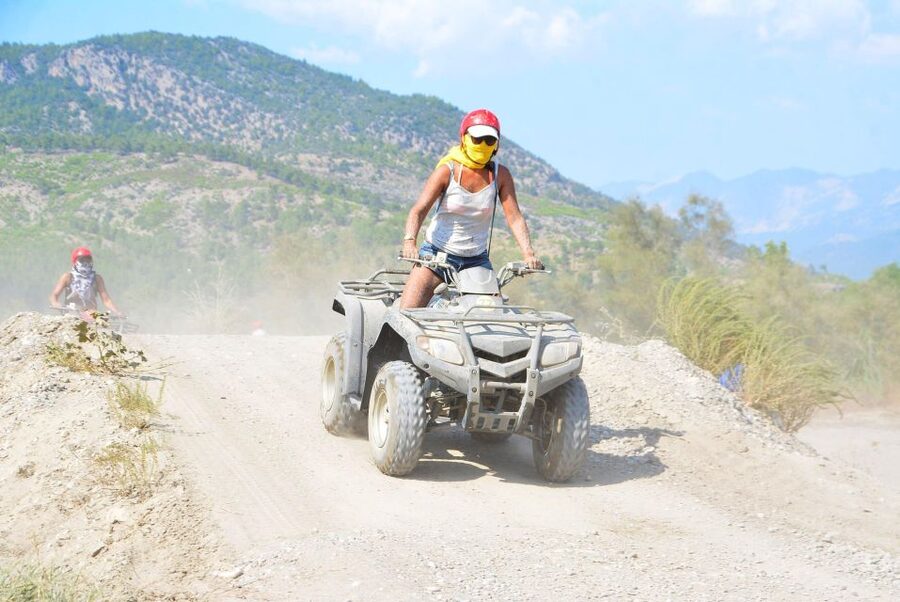 City of Side: Guided Quad Bike Riding Experience - Taurus Mountains quad biking from Side: what you get for $40