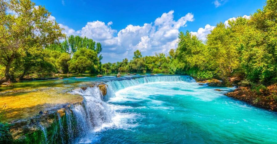 City of Side: Manavgat River Boat Lunch Cruise & Bazaar Tour - Optional Manavgat Waterfalls, short time with big scenery potential