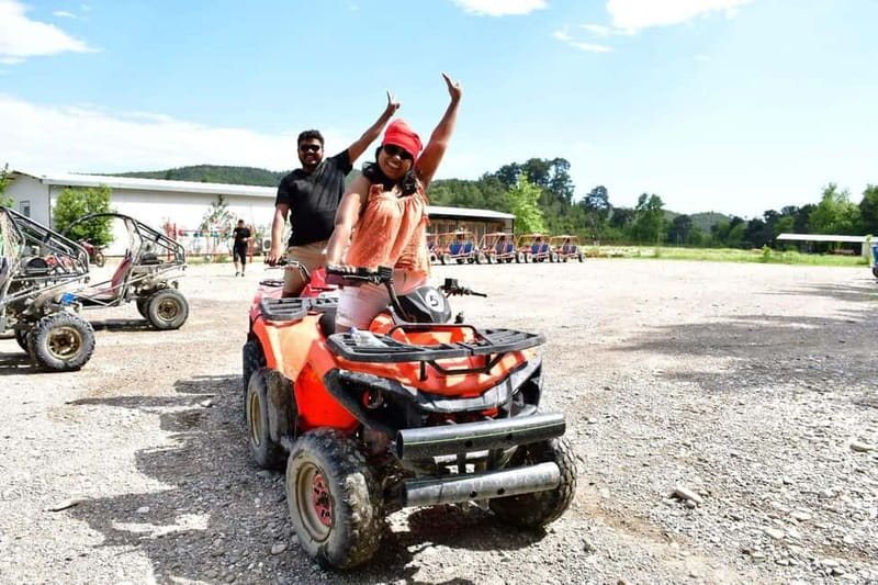 City of Side: Quad Safari Off-road with Transfer - Safety First: Helmets, Briefing, and a Quick Test Lap