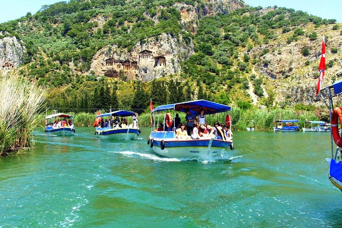 Dalyan River Cruise, Turtle Beach & Mud Baths from Marmaris - Sultaniye thermals and mud baths: fun, messy, and skin-friendly