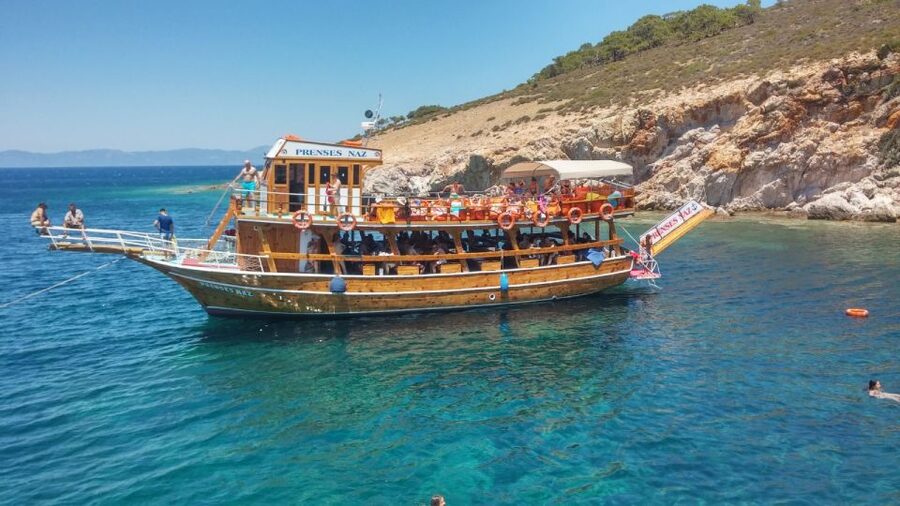 Didim/Altinkum: Lazy Day Boat Trip w/BBQ Lunch - The day at sea: swim stops, snorkeling breaks, and the pace