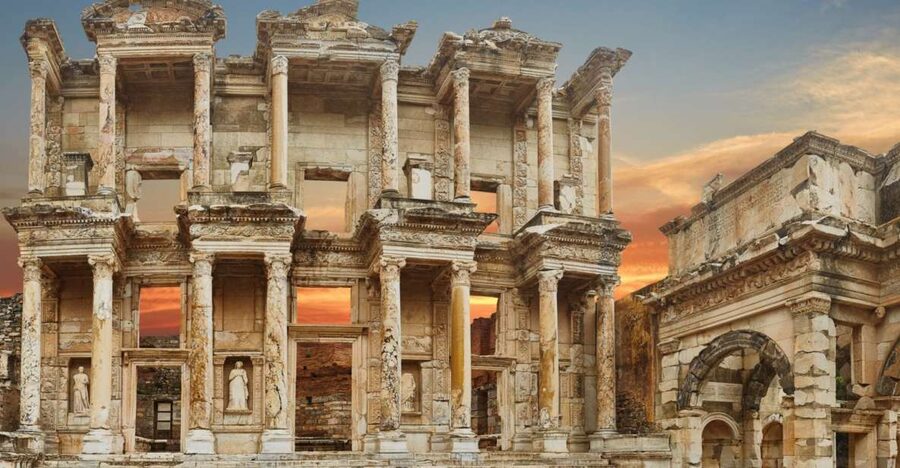 Ephesus and Pamukkale: Day Trip by Plane from Istanbul - Ephesus Ancient City: Library of Celsus and a theater built for 24,000