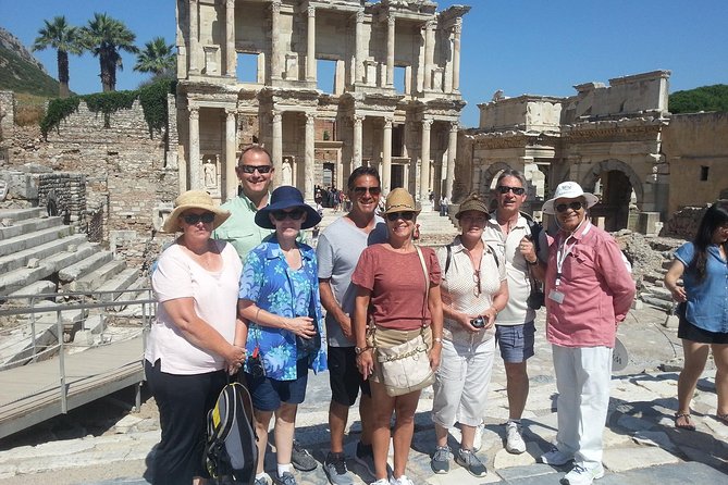 Ephesus Private Tour and Lunch from Kusadasi. Turkish Bath opt. - Shopping stops and the leather, jewelry, and rug reality check