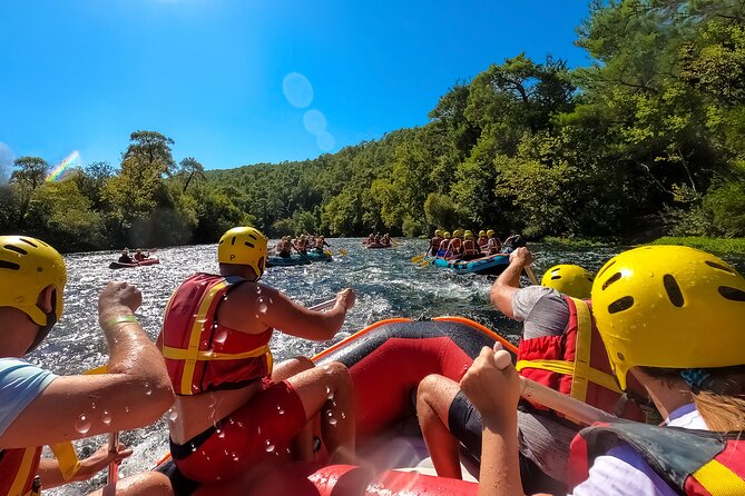 Family Rafting Trip at Köprülü Canyon Incl. Lunch from Alanya - The raft ride: pace, breaks, and your guide’s role