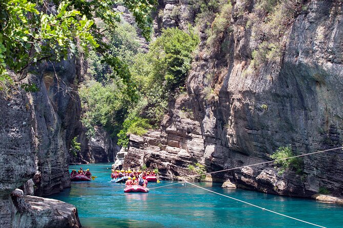 Family Rafting Trip at Köprülü Canyon Incl. Lunch from Antalya - On the river: pacing that keeps kids comfortable and adults engaged