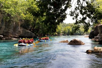 Family Rafting Trip at Köprülü Canyon Incl. Lunch from Belek