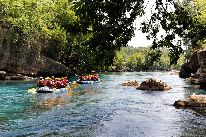 Family Rafting Trip at Köprülü Canyon Incl. Lunch from Belek - Getting Equipped: Safety Briefing and No Swimming Rules