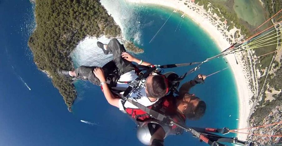 Fethiye: Blue Lagoon Tandem Paragliding w/Photos & Video - Where you start: the run up Baba Dag, not a long day tour