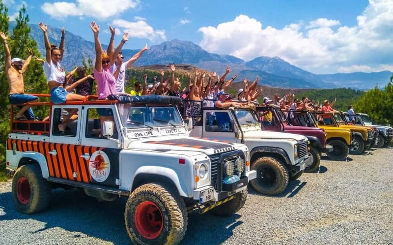 Fethiye: Jeep Safari Tour with Tlos, Saklikent, and Mud Bath - The Jeep Safari Part That Actually Matters