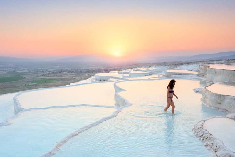 Fethiye: Pamukkale Hot Spring & Hierapolis Small-Group Tour - Necropolis of Anatolia: sarcophagi, including a Marcus Aurelius name