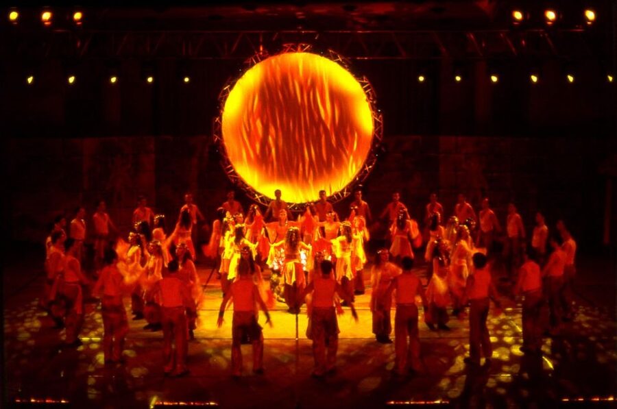 Fire of Anatolia Dance Show at Ancient Aspendos Theater - Fire of Anatolia, Evolution or Troy: What the show actually delivers