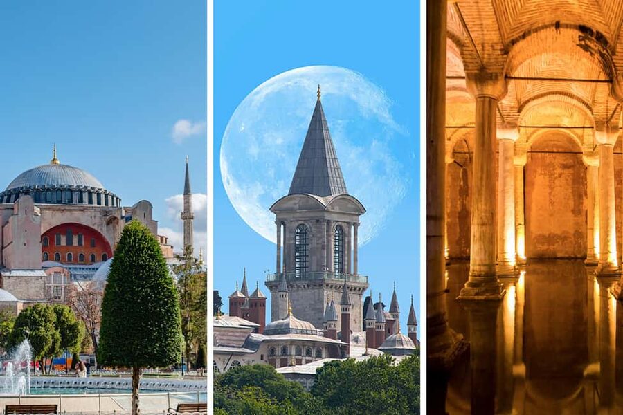 Flexible Combo: Hagia Sophia, Topkapi, Basilica, Blue Mosque - Blue Mosque tour: where the timing matters most