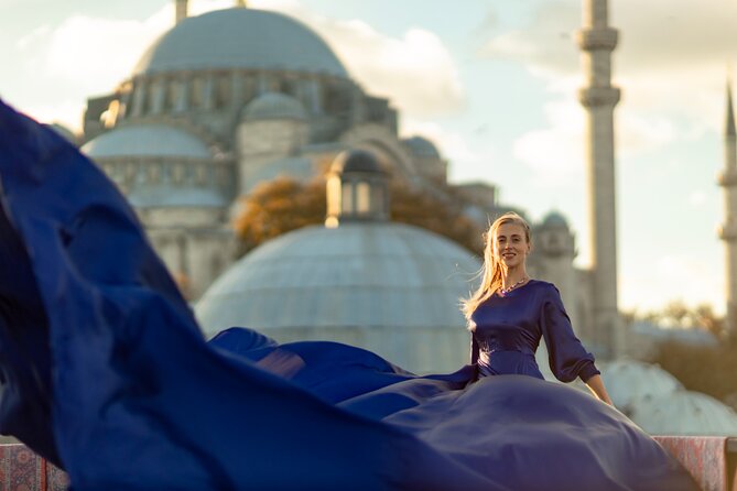 Flying Dress Photography on an Iconic Rooftop in Istanbul - Meeting point near Suleymaniye: where to start and when to go