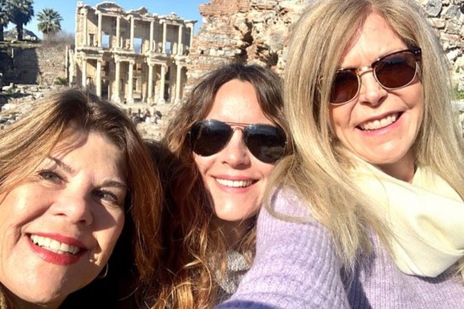 FOR CRUISE GUESTS:BEST SELLER EPHESUS PRIVATE TOUR/On Time Return - Stop 1: Kusadasi port meeting and the “start where you dock” advantage