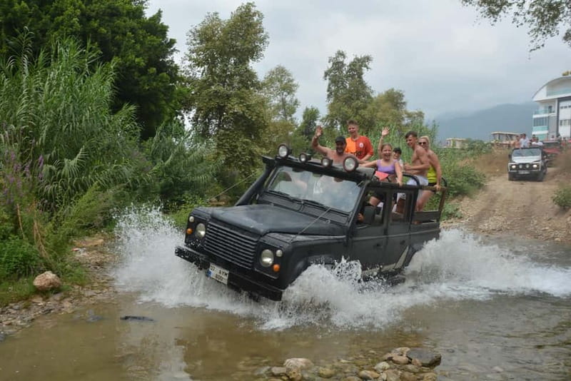 From Alanya: Jeep Safari with Lunch, Dim River & Cave - The water fights: the most fun, and the part to prepare for