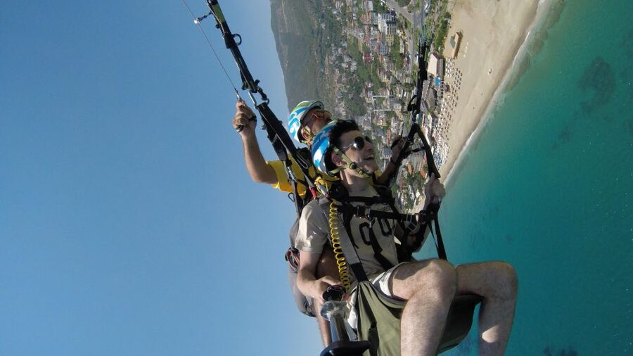 From Alanya: Tandem Paragliding With Transfer and Insurance - How the flight feels: adrenaline plus a new map of Alanya