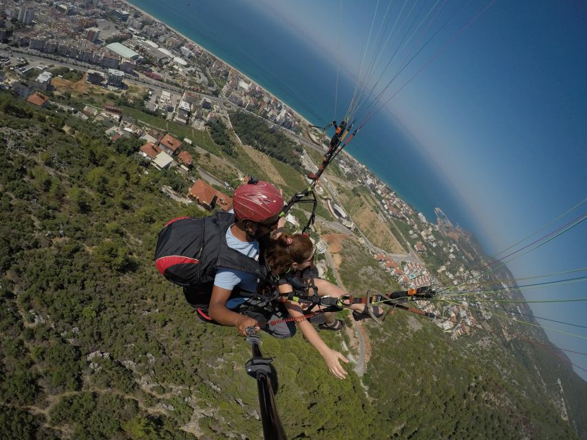 From Alanya: Tandem Paragliding With Transfer and Insurance - Language support and audio notes (without the headphones)