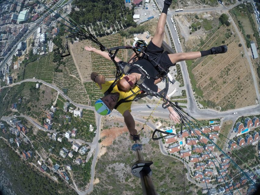 From Alanya: Tandem Paragliding With Transfer and Insurance - What you pay for, and what costs extra on the day