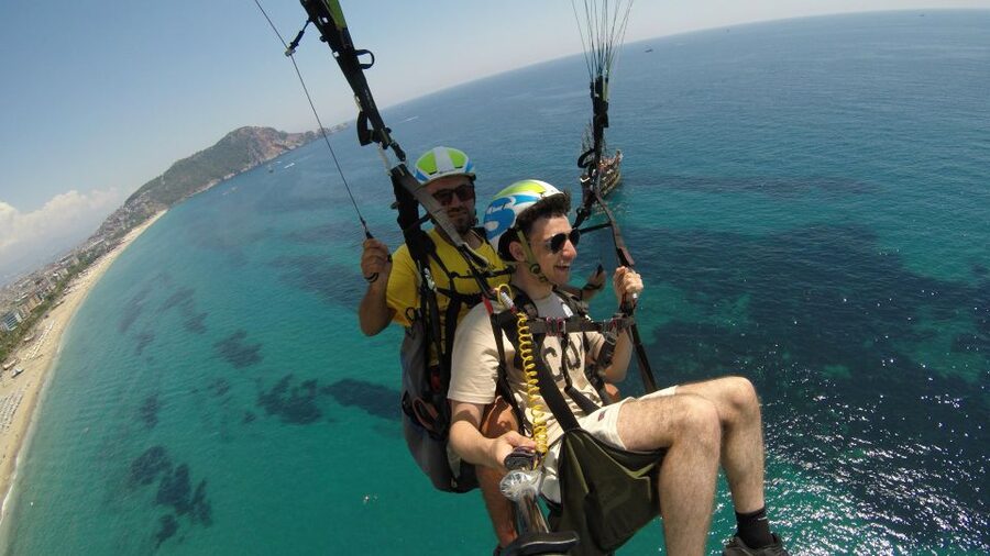 From Alanya: Tandem Paragliding With Transfer and Insurance - Drop-off areas after your flight