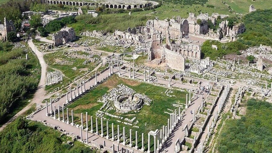 From Antalya: Day Tour of Ancient Roman Sites - Side’s Roman coastal ruins and your hour to roam