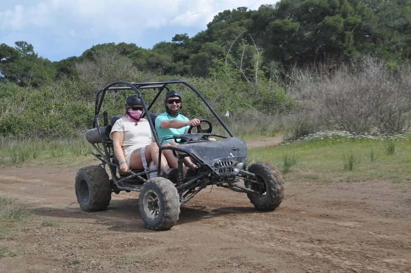 From Antalya: Desert Buggy Safari Near the City Center - The off-road track near Lara Beach: what the safari ride feels like